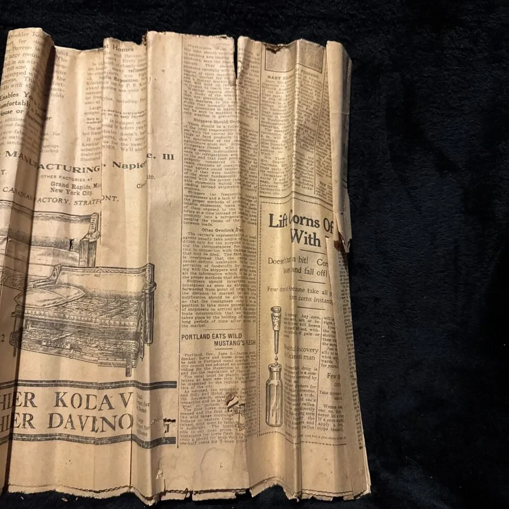Buffalo Courier Newspaper June 3 1917 Ephemera